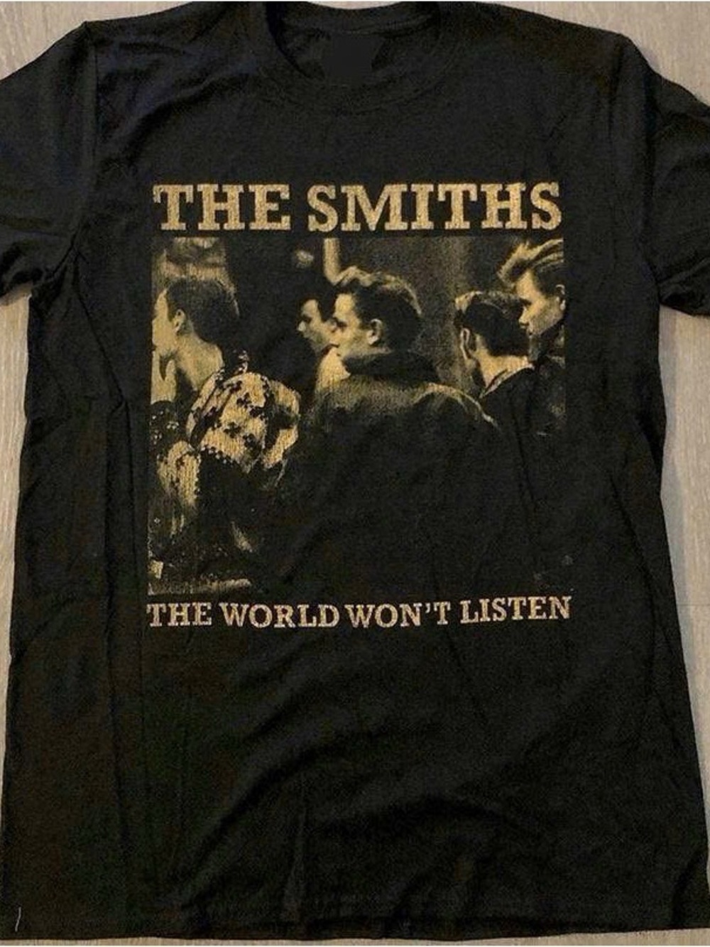 Tee with Gold-tone The Smiths Graphic